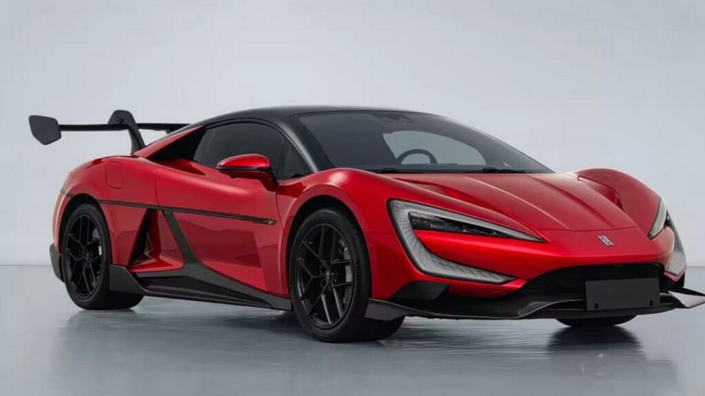 This Chinese electric car will spray all power records This Chinese electric car will spray all power records