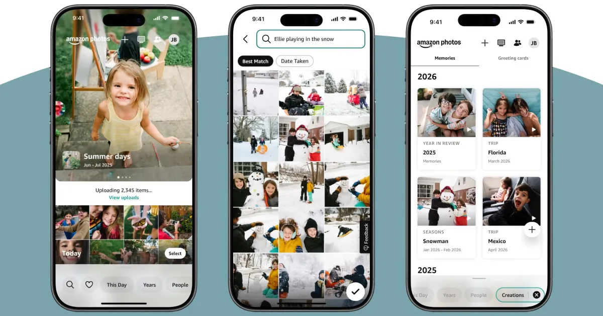 Amazon has just redesigned its Photos application for iPhone, here are the new features