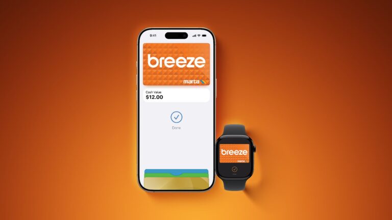 Atlanta MARTA Breeze Card Now Available in Apple Wallet