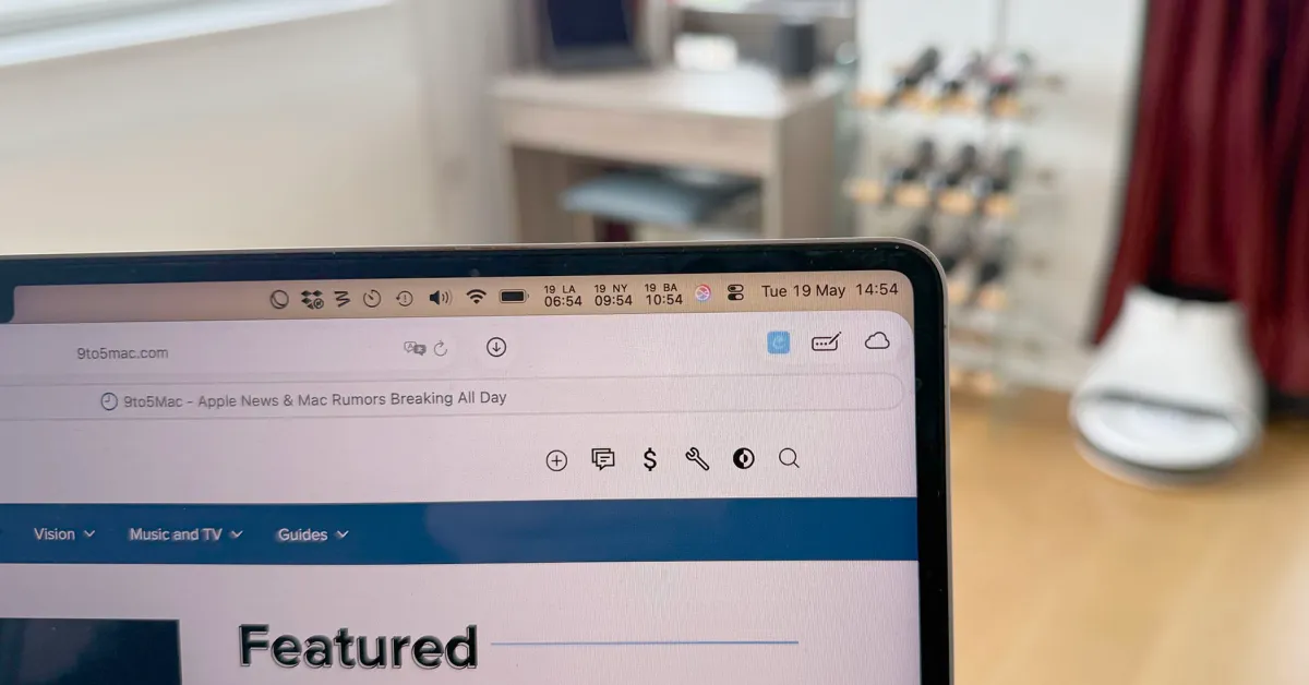 How to prevent menu bar items from being hidden behind the MacBook Pro notch