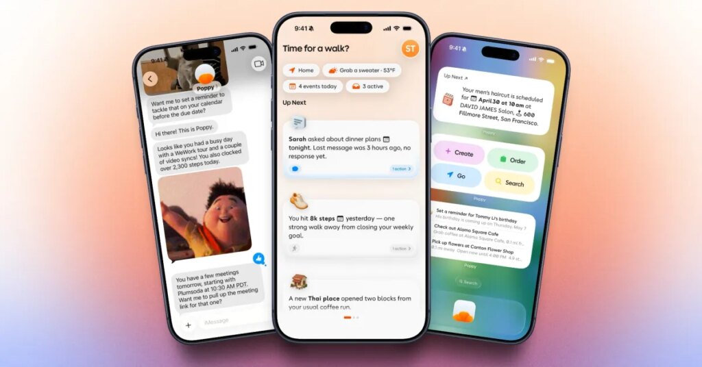 “Poppy” is a proactive AI assistant that handles what Siri still can’t handle “Poppy” is a proactive AI assistant that handles what Siri still can’t handle