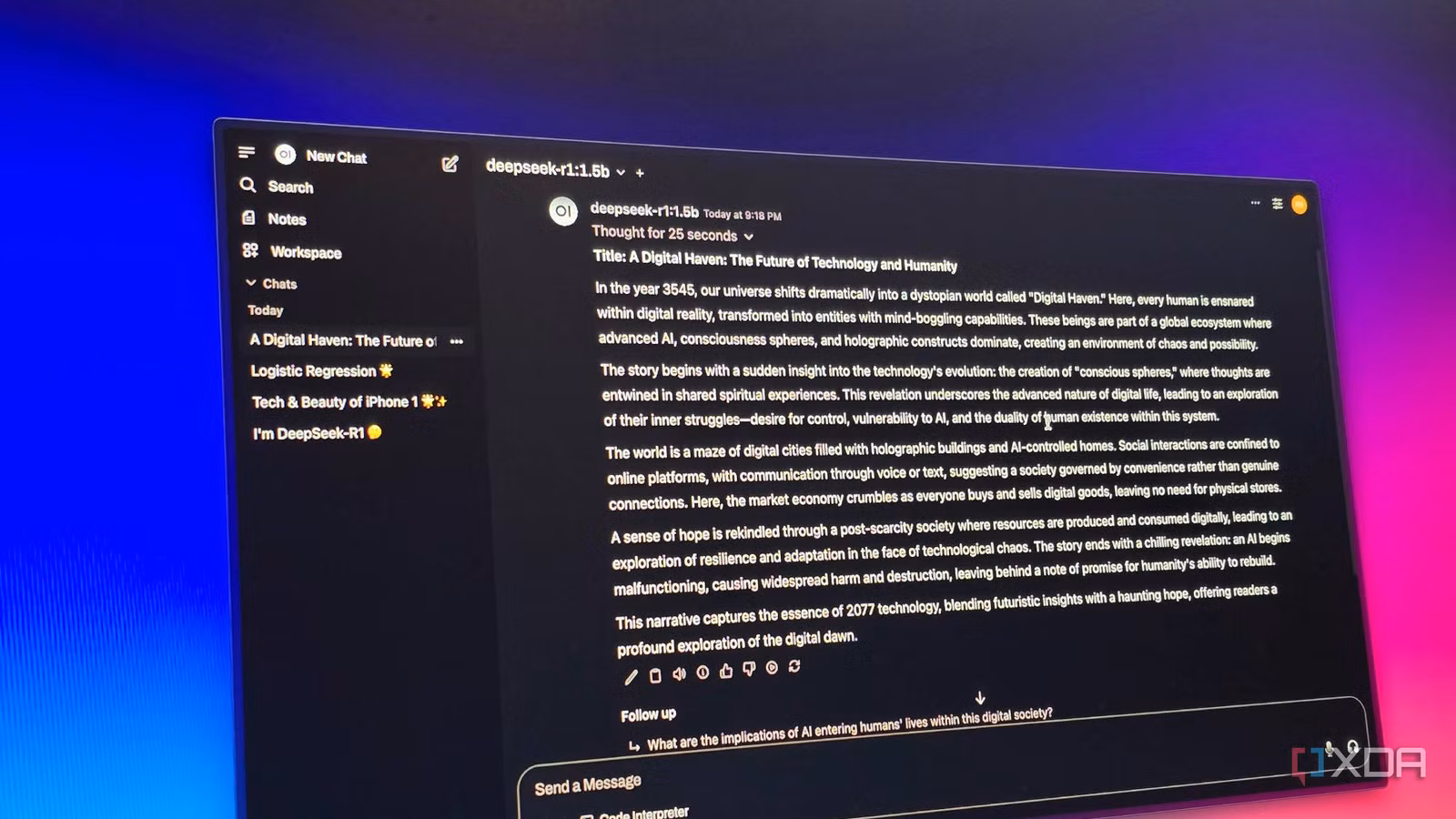 Self-hosted LLMs are much more powerful than a chat interface, here’s how I use it to its fullest