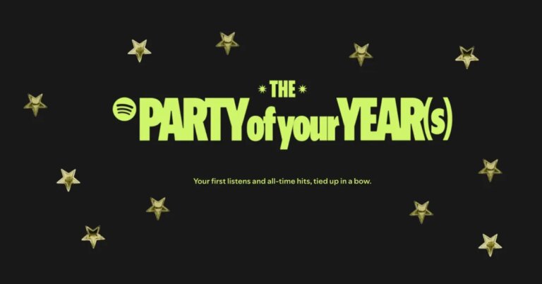 Spotify Party of the Year(s) is your Spotify Wrapped of all time