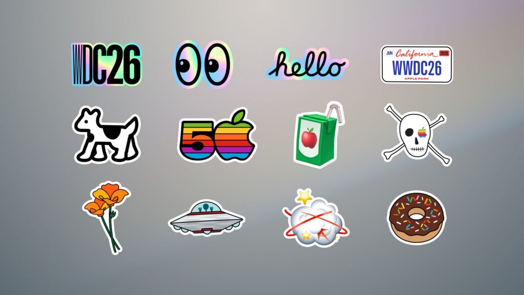 Apple Developer app gets liquid glass makeover and new WWDC 2026 stickers
