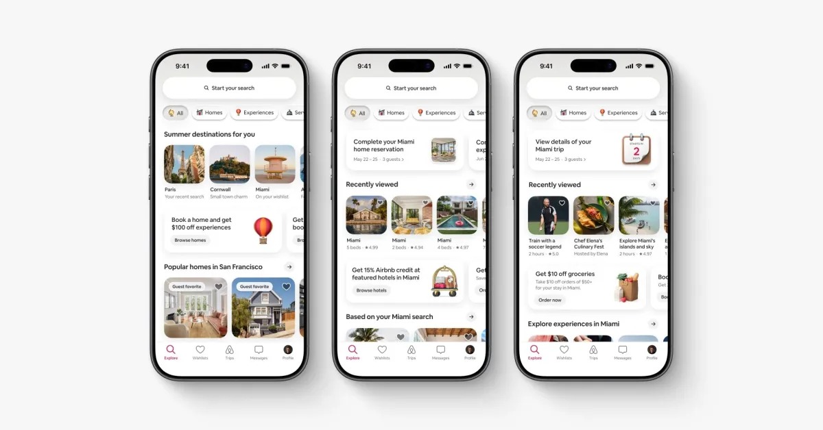 Airbnb updates its iOS and Android apps with three key improvements for your next trip