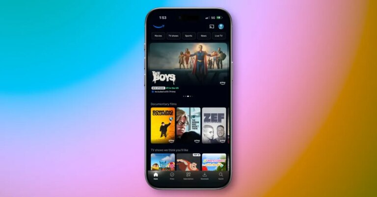 Prime Video has just launched vertical video in its iPhone application
