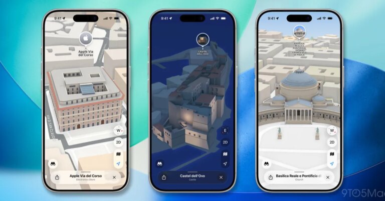 Apple Maps expands detailed city experience to Rome and Naples
