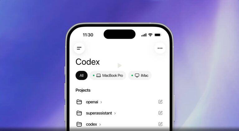 OpenAI brings Codex remote access to the ChatGPT mobile app