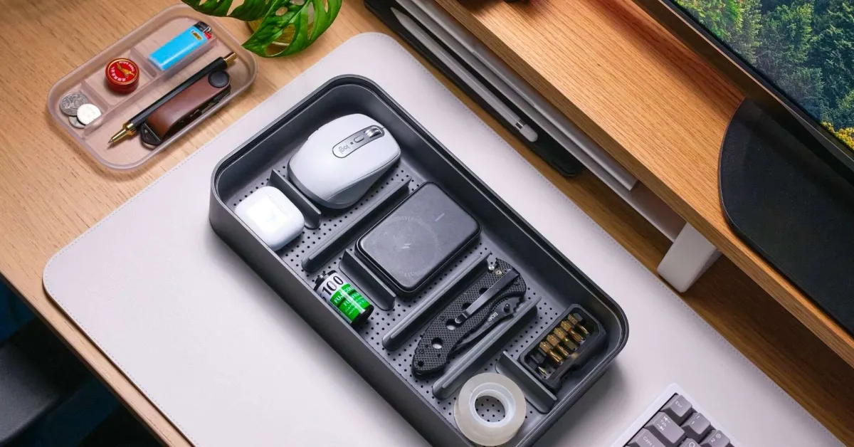 Orbitkey Unveils Customizable Grid Desk Organizer