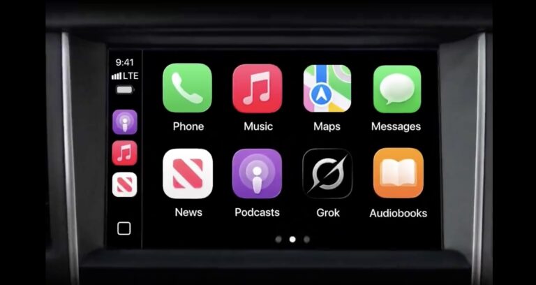 Grok AI voice mode comes to Apple CarPlay