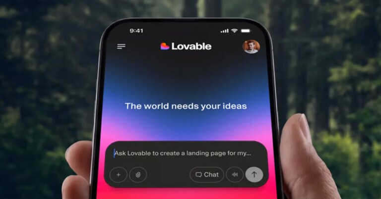 Vibe Lovable Coding Platform Now Available for iPhone
