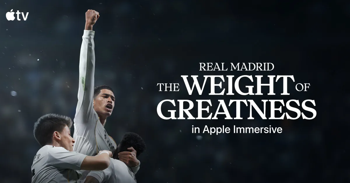 Apple Immersive video on Real Madrid available this week on Vision Pro