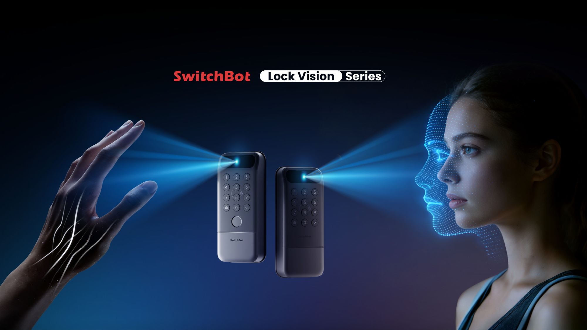 SwitchBot launches Two Matter smart locks with 3D facial recognition