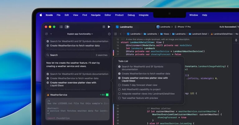 Xcode 26.5 adds two features that make agent coding more useful