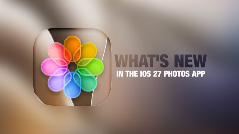 What’s new in the Photos app iOS 27