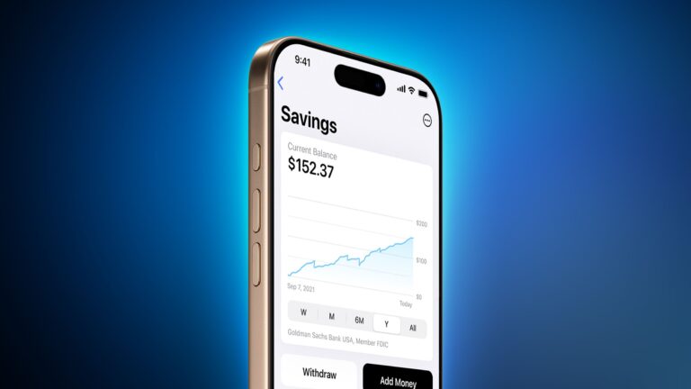 Apple Card savings account interest rate has been reduced