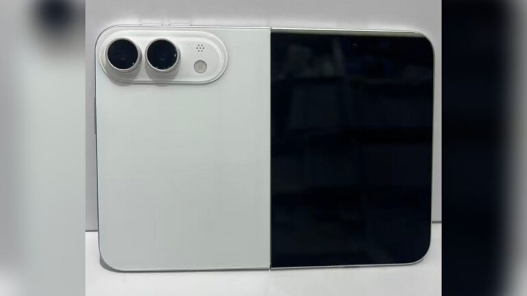 Best look at foldable iPhone design revealed, may only come in white