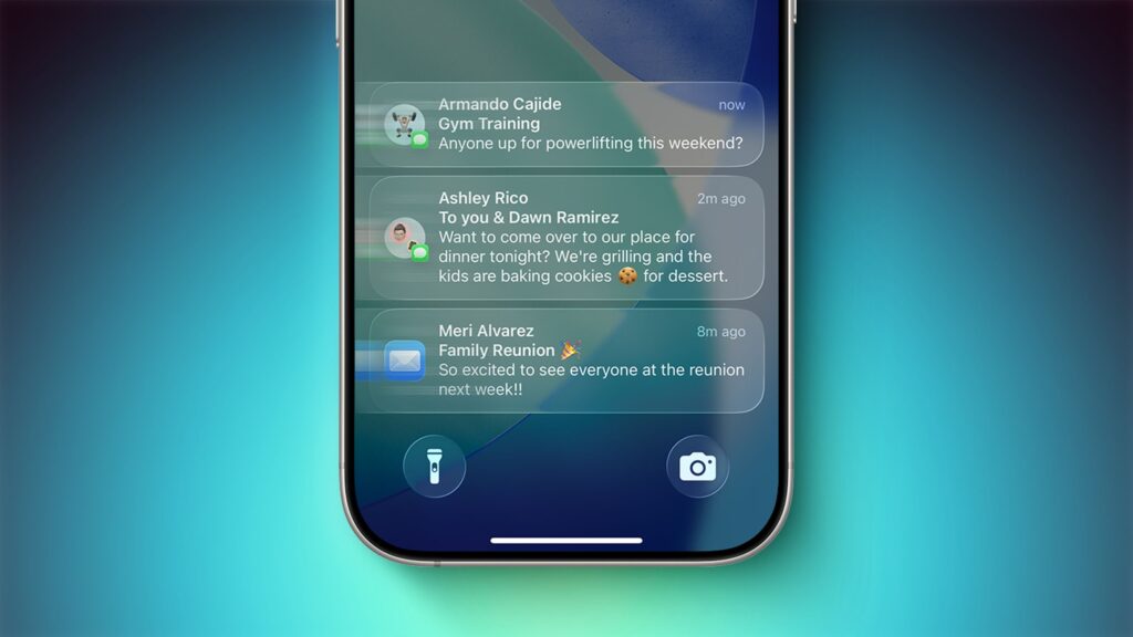 iOS 27 notifications will slide in from the left side of your iPhone screen