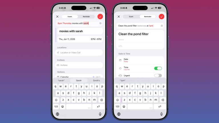 iOS 27 Calendar & Reminders Apps Get New AI Features and Natural Language Support