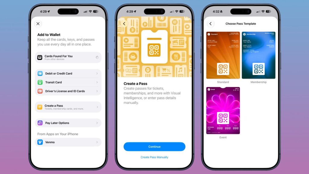 Wallet iOS 27 app gets ‘Create Pass’ feature