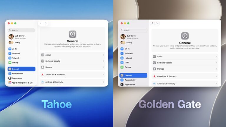 All Liquid Glass changes in macOS Golden Gate