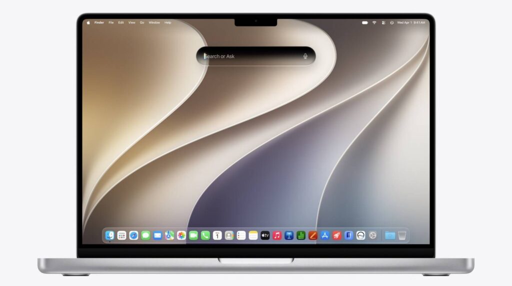 Siri Rich Conversations in macOS 27 can be started in Spotlight