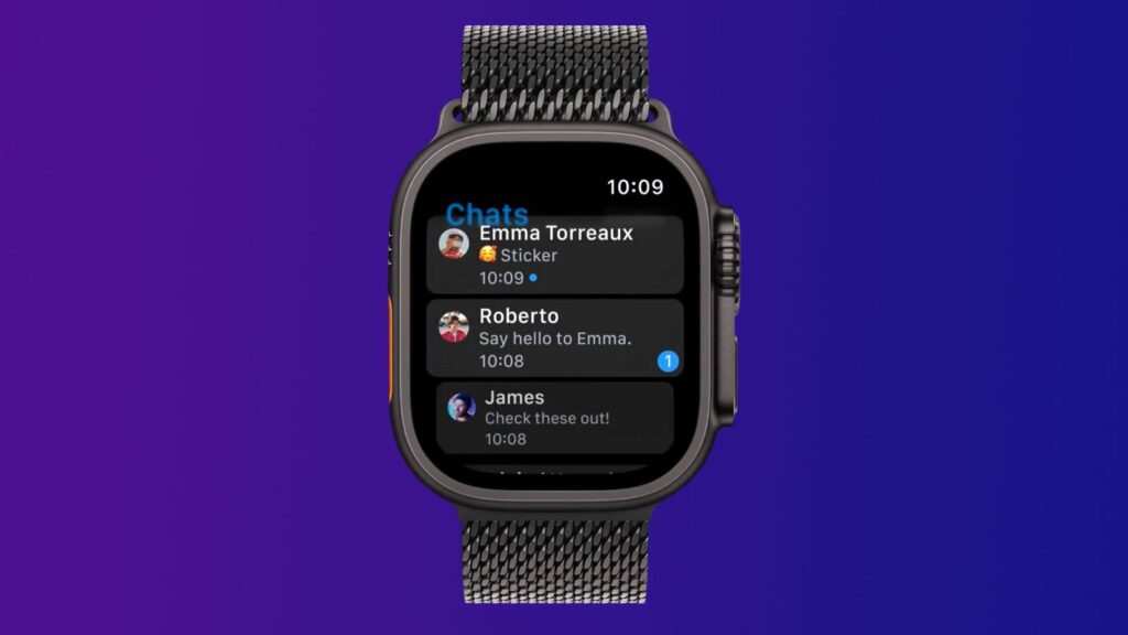 Telegram gets a native Apple Watch app