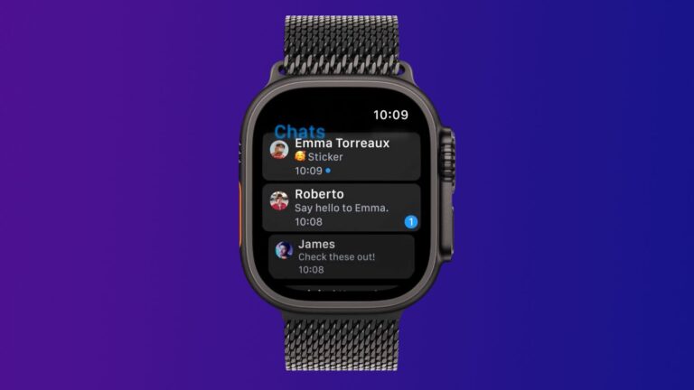 Telegram gets a native Apple Watch app