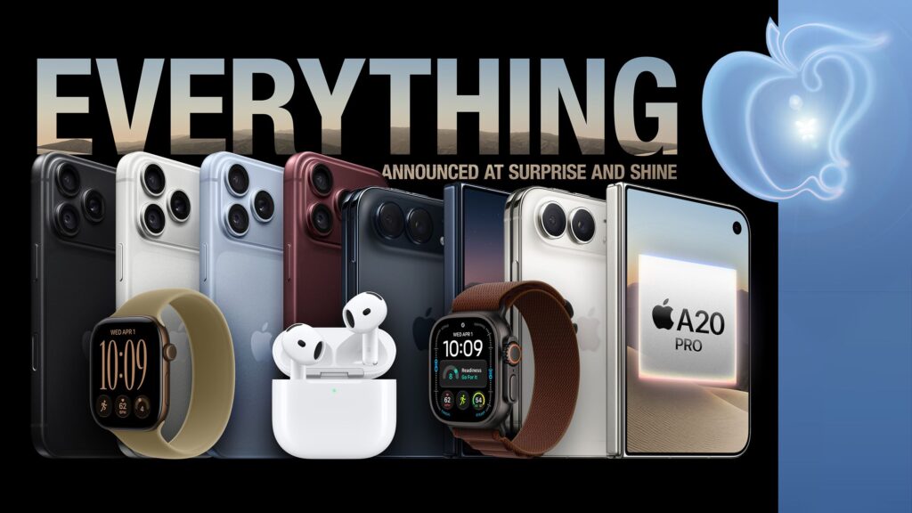 Everything Apple announced at the September 2026 event Everything Apple announced at the September 2026 event