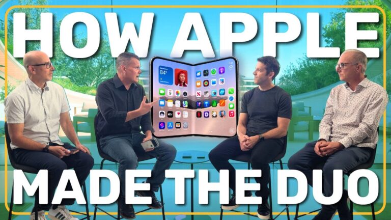 Apple execs explain the design, secret and price of the iPhone Duo screen